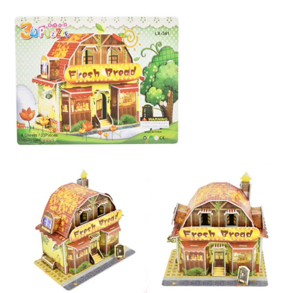 () DIY 3D Jigsaw Puzzle Toy Children's Pastime Educational Toys