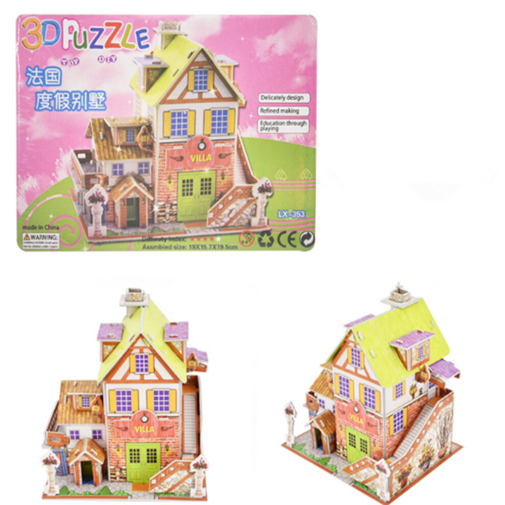 () DIY 3D Jigsaw Puzzle Toy Children's Pastime Educational Toys