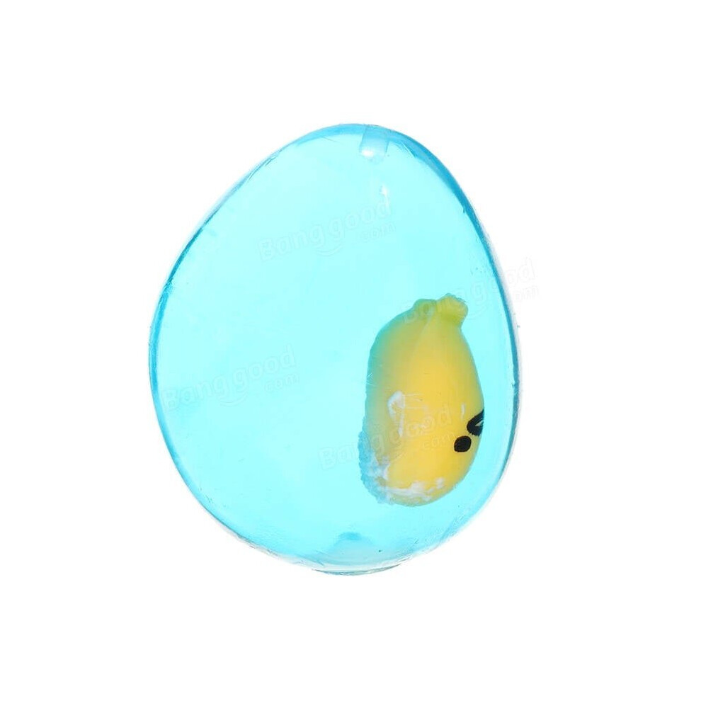 () Squishy Yolk Grinding Transparent Egg Stress Reliever Squeeze Party Fun Gift