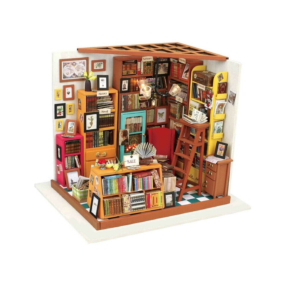 Sam Book Store DIY Miniature Furniture Kit