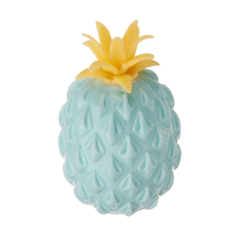 () Squishy MultiColor Pineapple Stress Reliever Ball 11*7.5CM Squeeze Stressball Party Bag Fun Gift