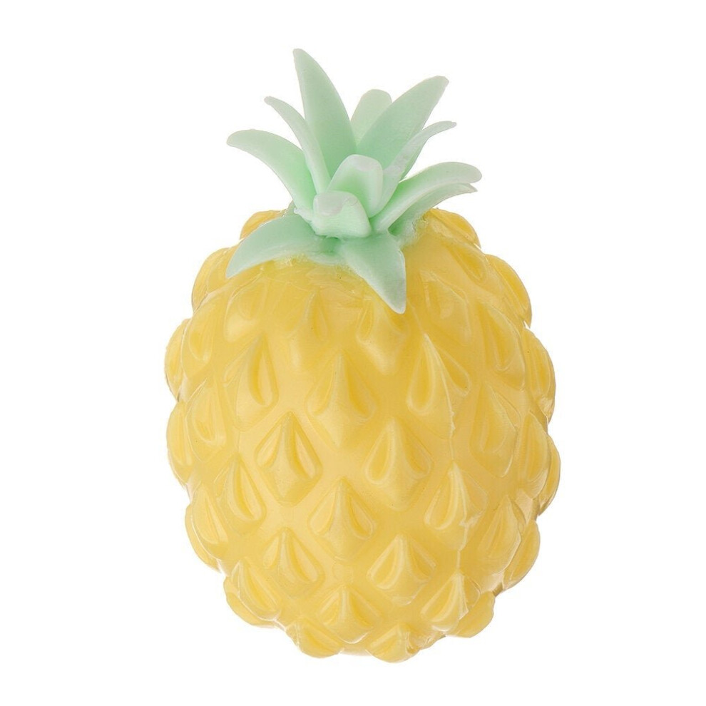 () Squishy MultiColor Pineapple Stress Reliever Ball 11*7.5CM Squeeze Stressball Party Bag Fun Gift