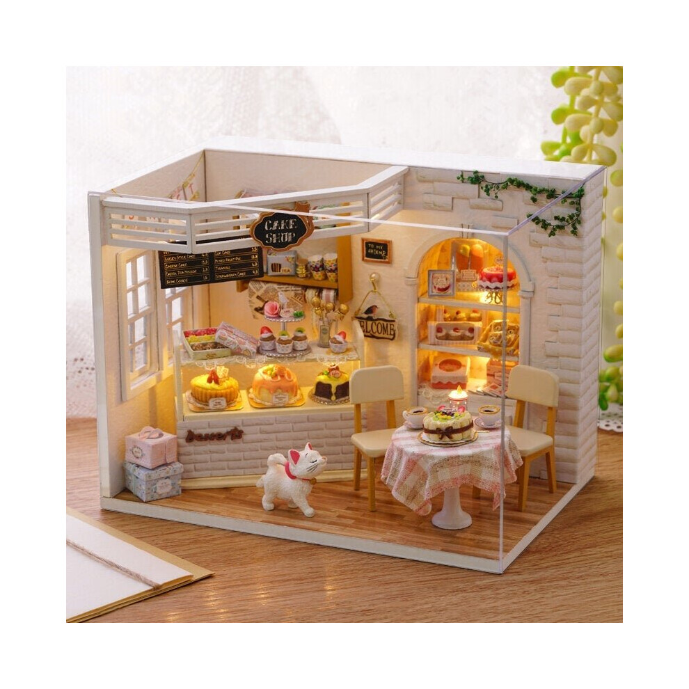 Cake Diary Shop DIY With Music Cover Light House Model