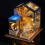 Seattle DIY Miniature Model With Light Music Collection Gift Decor 5