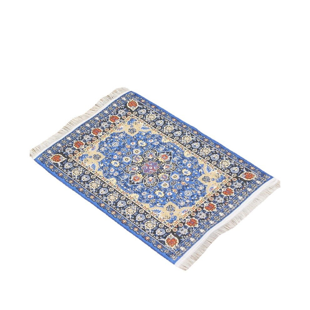 () 1/12 Turkish Carpet Rug 10x15cm Miniature Accessories DÃ©cor