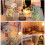 DIY Villa Miniature Doll House Model Cottage 7