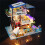 DIY Villa Miniature Doll House Model Cottage 3