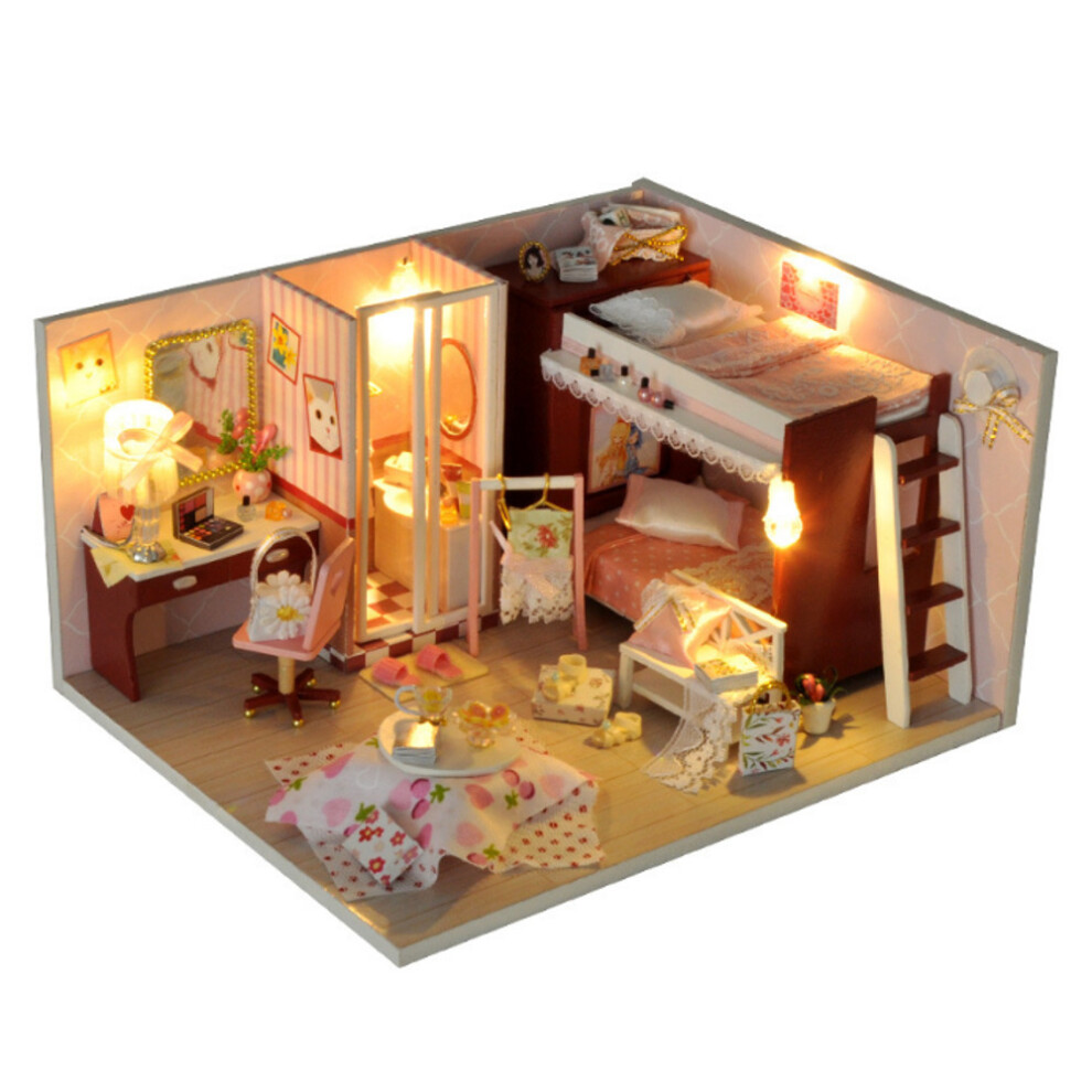 Doll House TW34 Reproduction Youth Series Handmade Model Wooden Creative Educational Toy Gift