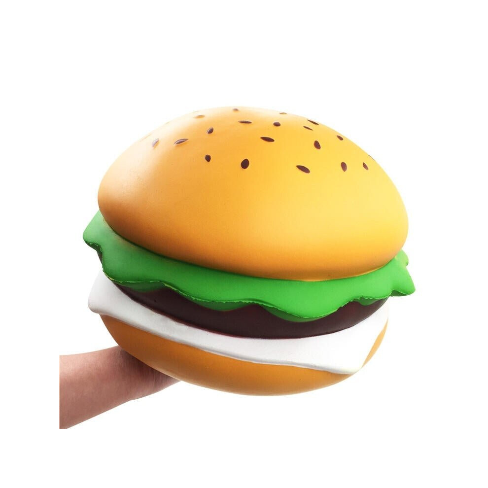 Giant Squishy Cheese Burger Humongous Hamburger 25CM Slow Rising Rebound Jumbo Gift Collection Decor Toys