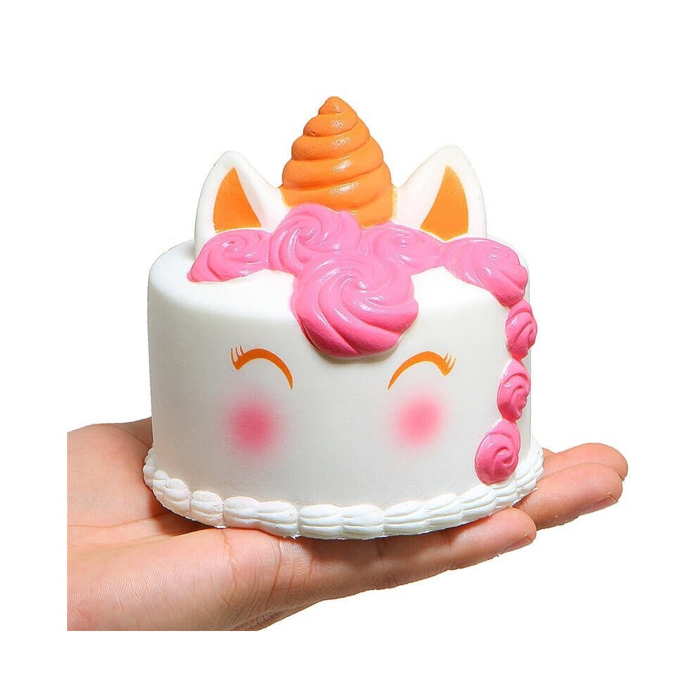 () Unicorn Jumbo Squishy Super Soft Slow Rising Cake Kids Adult Stress Relief Toy