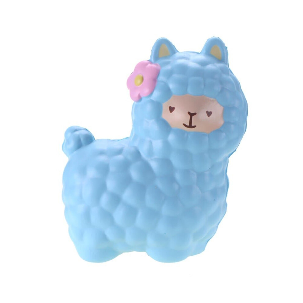 () Squishy Alpaca 17x13x8cm Licensed Slow Rising Original Packaging Collection Gift Decor Toy