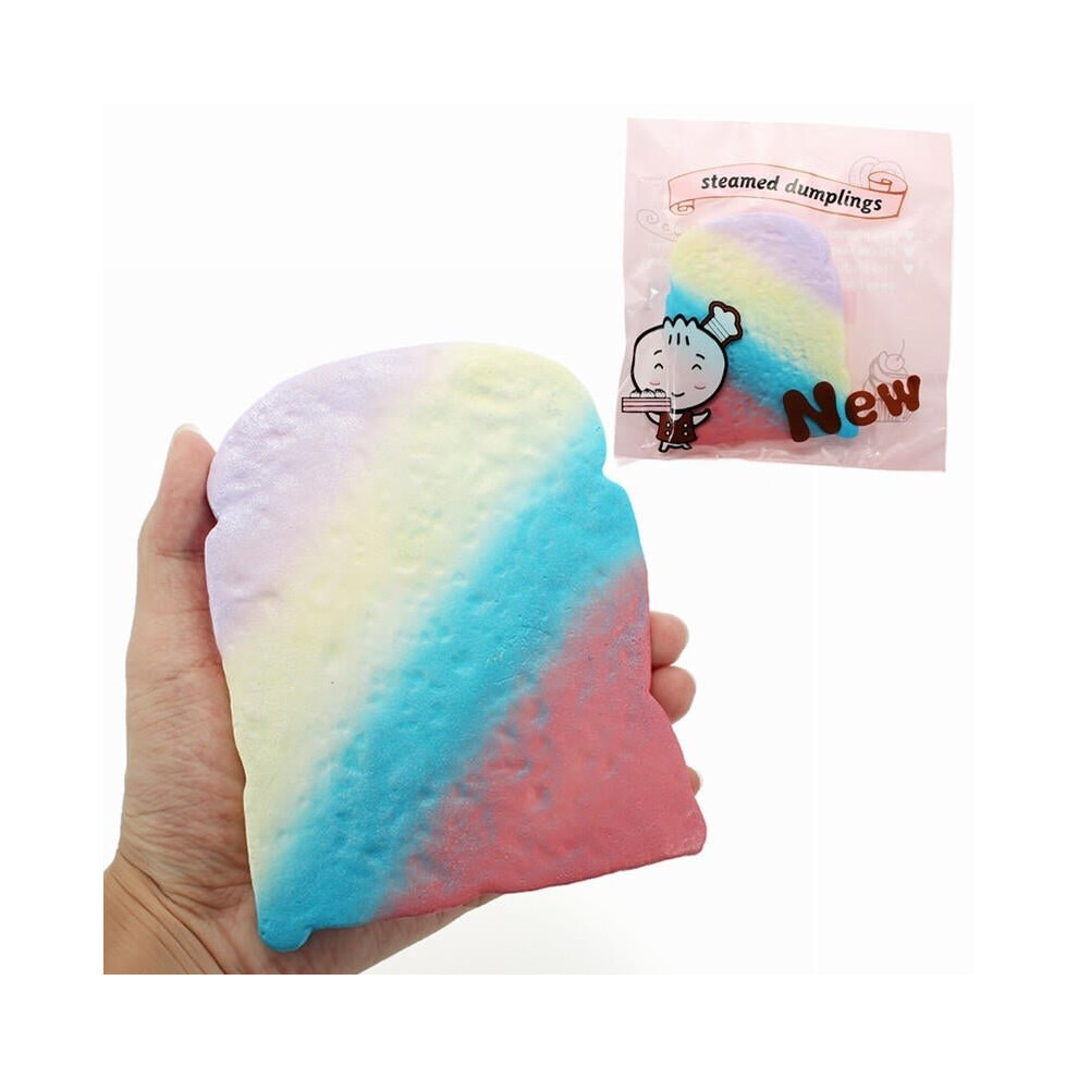 SquishyShop Toast Bread Slice Squishy 14cm Soft Slow Rising With Packaging Collection Gift Decor Toy