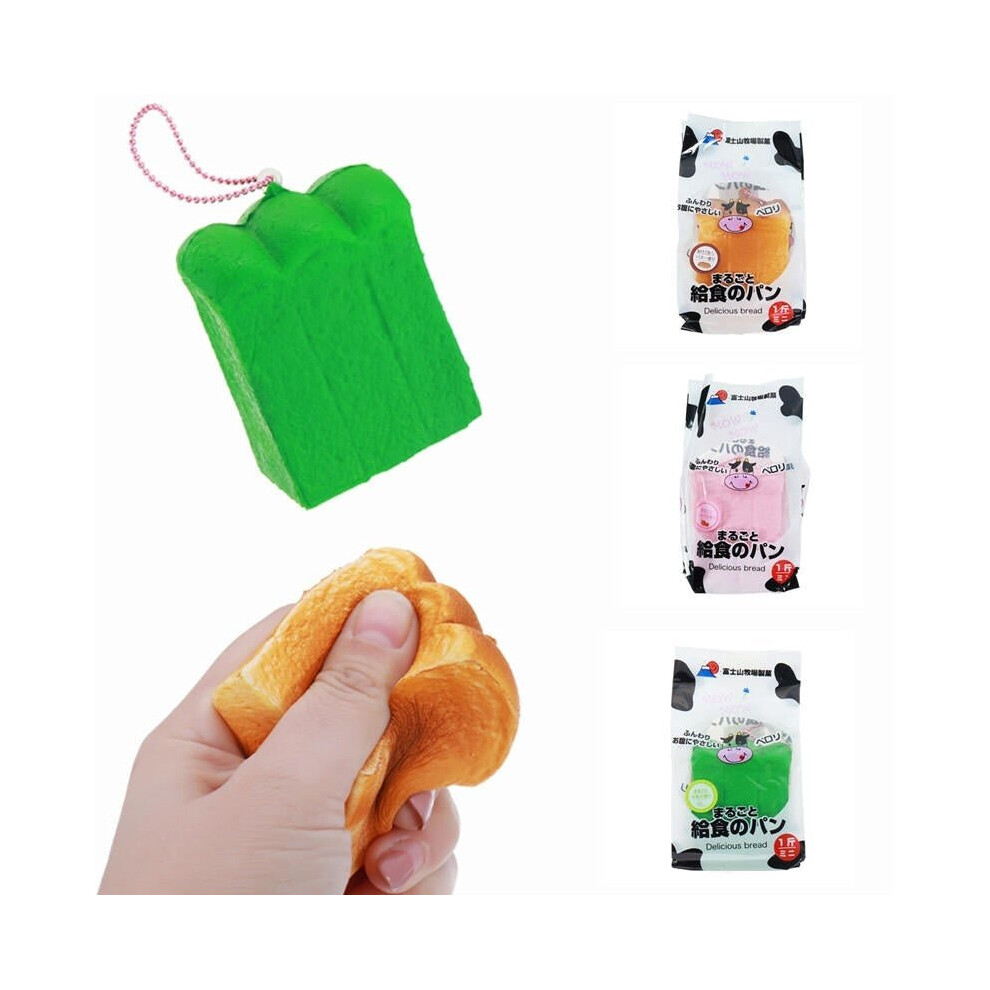 () Squishy Milk Toast Slow Rising Bread Scented Gift With Original Packing