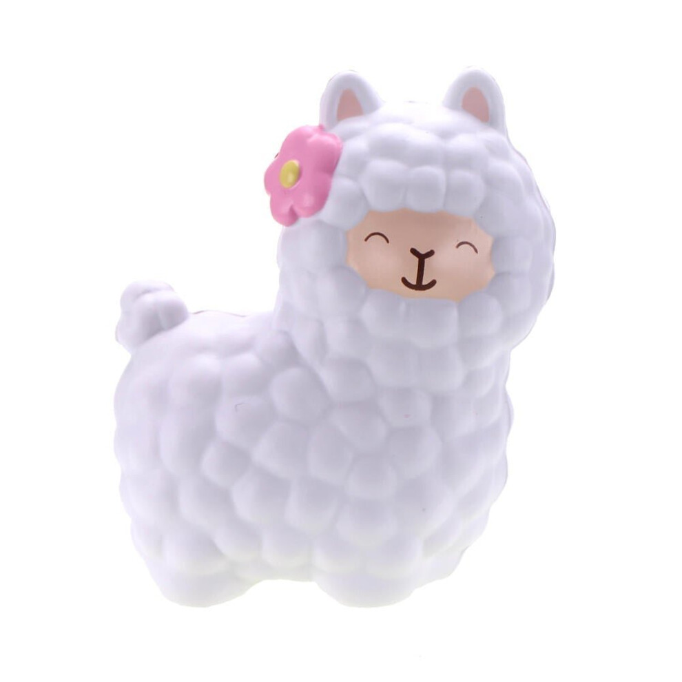 () Squishy Alpaca 17x13x8cm Licensed Slow Rising Original Packaging Collection Gift Decor Toy