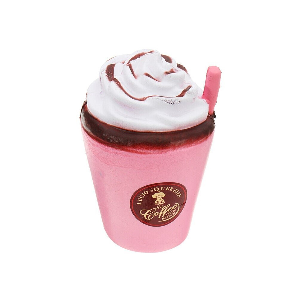 () Suction Cup Coffee Squishy 8*10cm Slow Rising Soft Collection Gift Decor Toy With Packaging