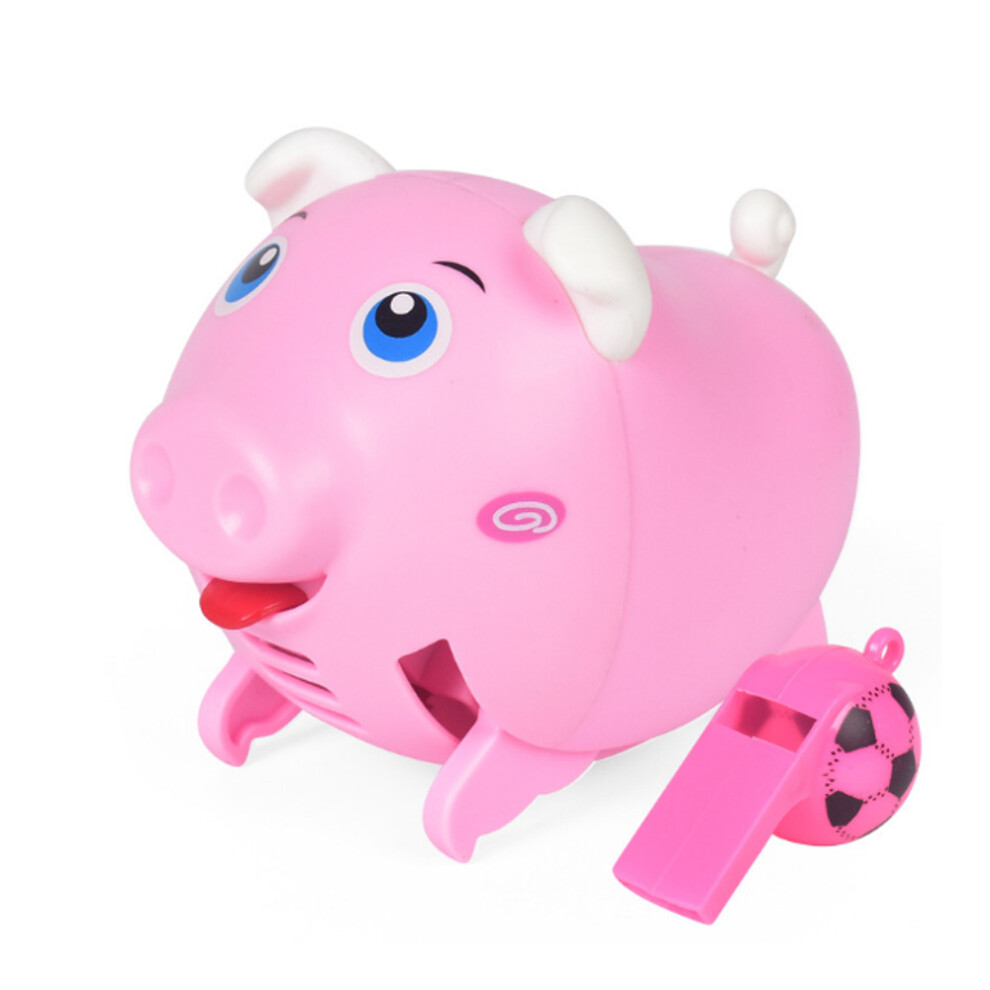 () Whistle Pig Voice-activated Induction Electric Children's Toys Lighting Music Whistling Can Run