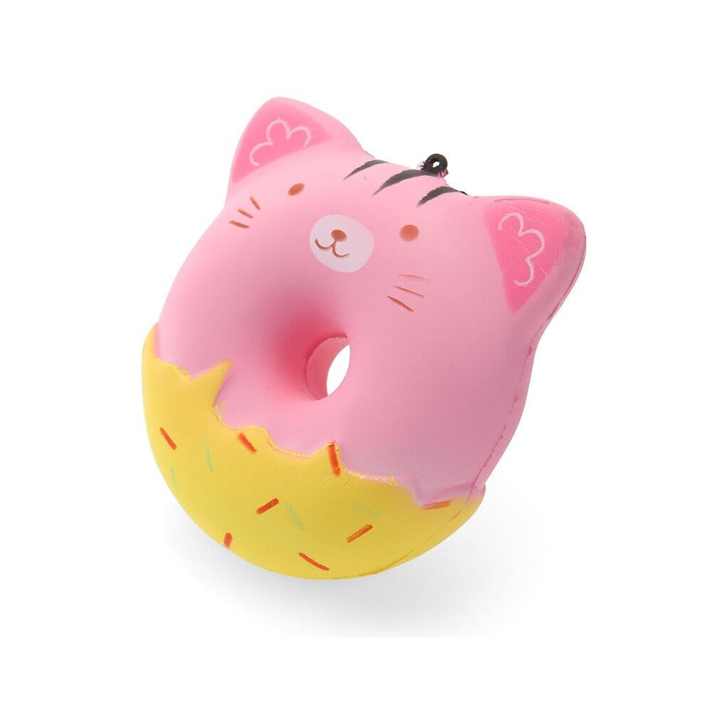 () SquishyShop Cute Animals Donut 10cm Squishy Soft Slow Rising With Packaging Collection Gift Decor