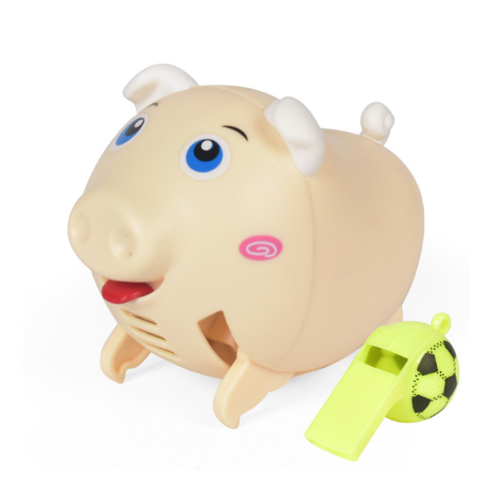 () Whistle Pig Voice-activated Induction Electric Children's Toys Lighting Music Whistling Can Run