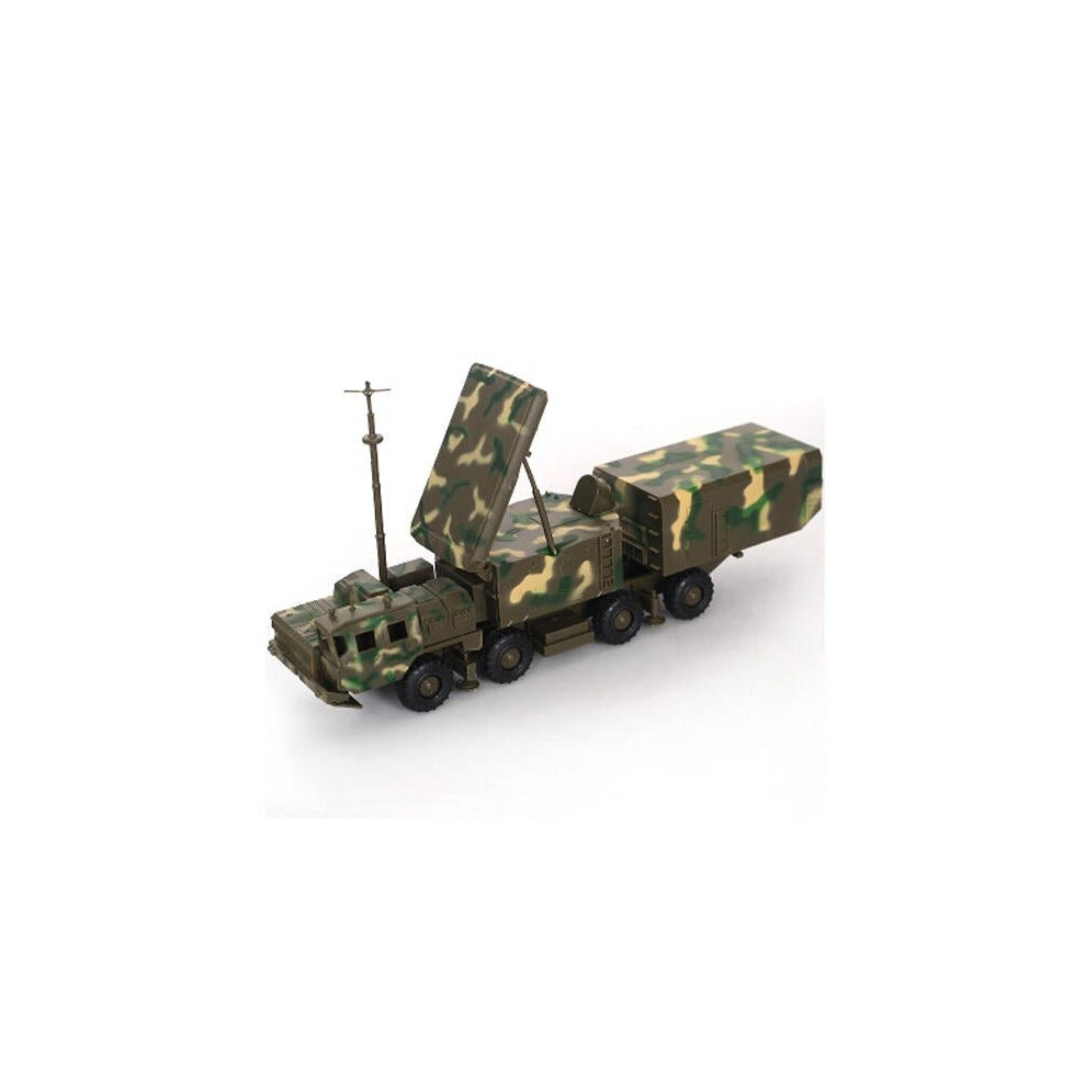 1:72 Military 4D Assembled Radar Car Diecast Model Toy