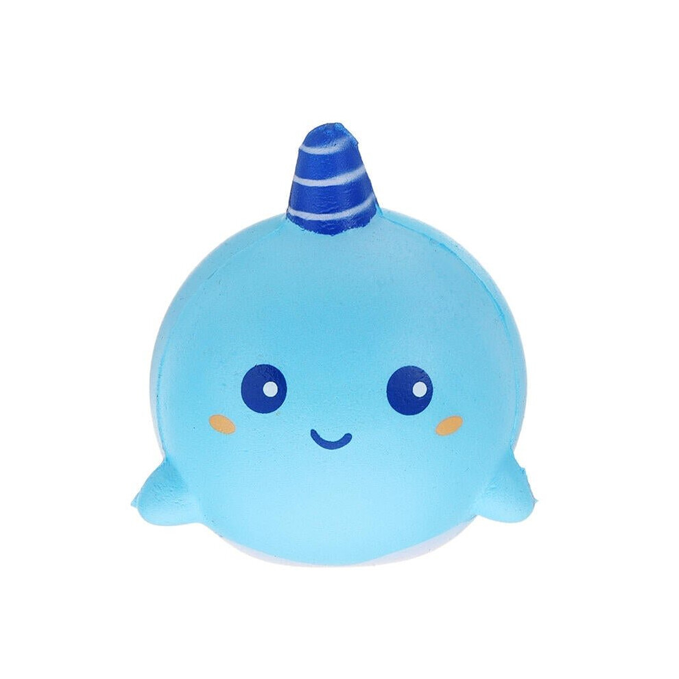 () Squishy Narwhal Uni Whale Jumbo 11CM Slow Rising With Packaging Collection Gift Soft Toy