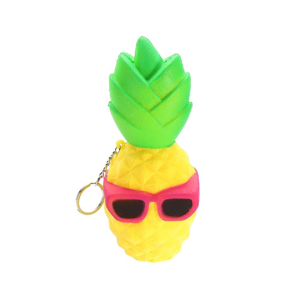 Squishy Cool Pineapple 16cm Slow Rising Soft Squeeze Collection Gift Decor Toy