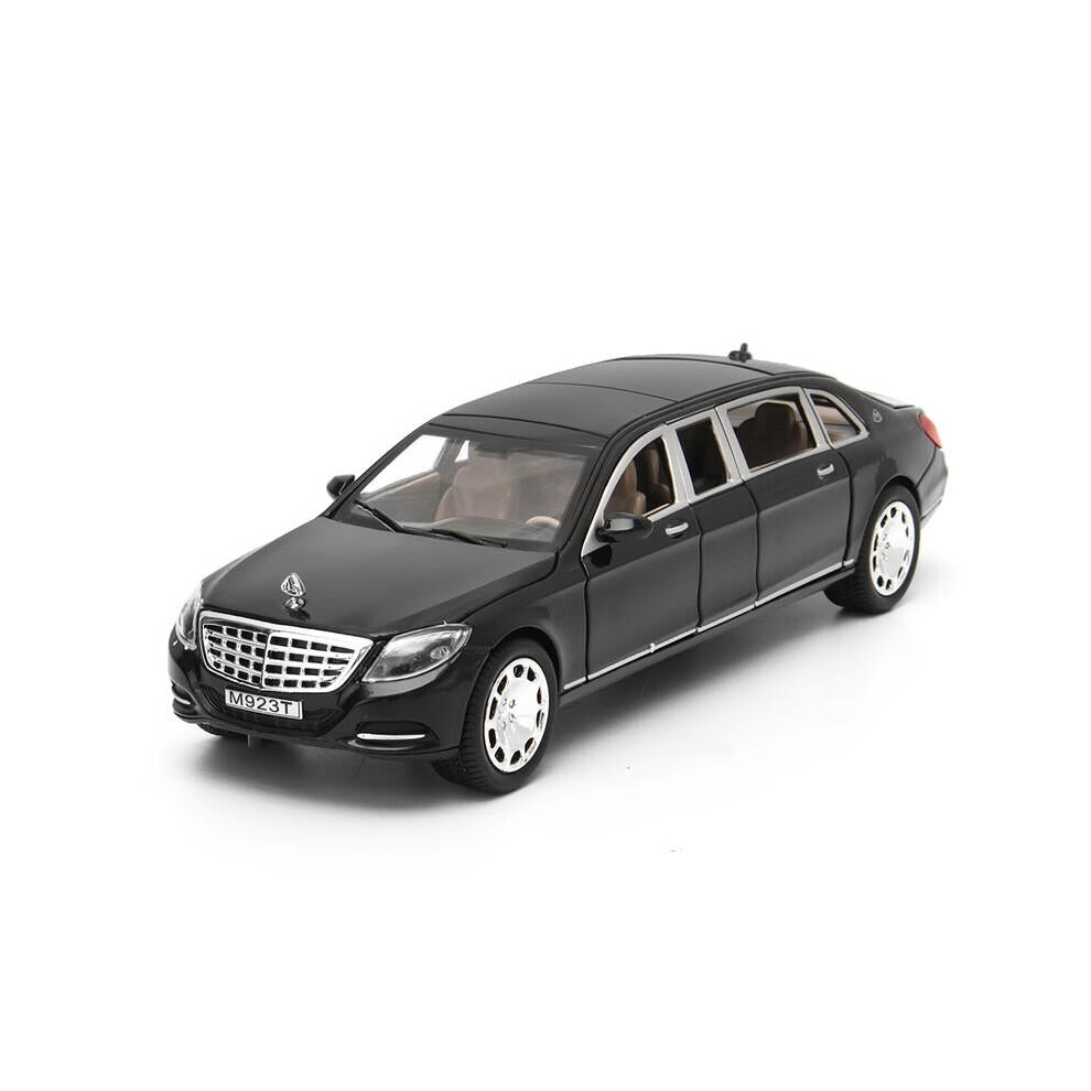 1:32 S600 Limousine Diecast Metal Car Model 20.5 x 7.5 x 5cm Car in Box Black