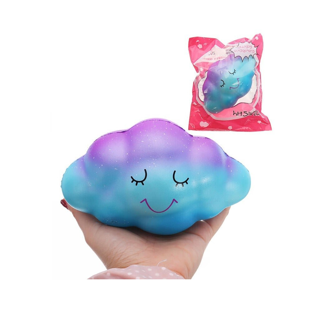 16CM Star Clouds Cute Squishy Slow Rising Phone Straps Bread Cake Kid Toy Original Packaging