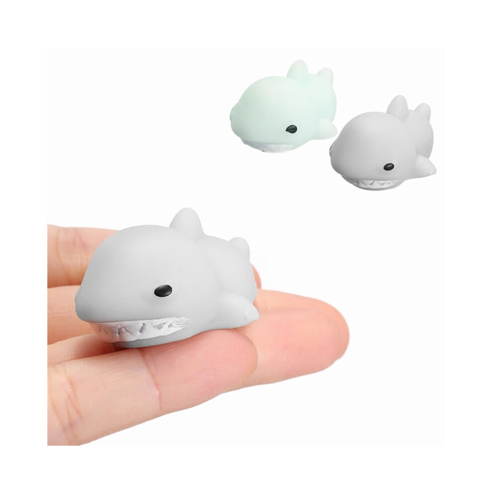 () Shark Mochi Squishy Squeeze Cute Healing Toy Kawaii Collection Stress Reliever Gift Decor