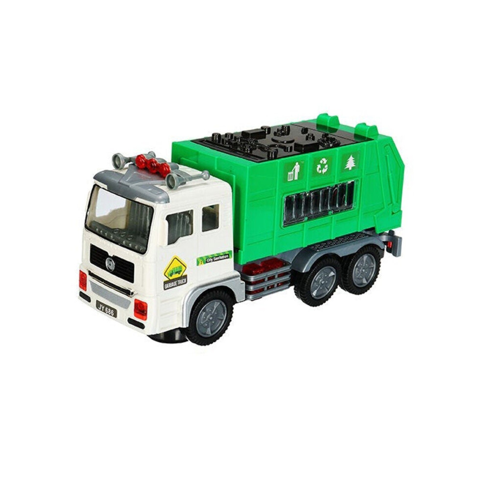 Photos - Toy Car GreenZech  Large Simulation Electric Car Universal Engineering Vehicle Toy 4D Light Music Children's 