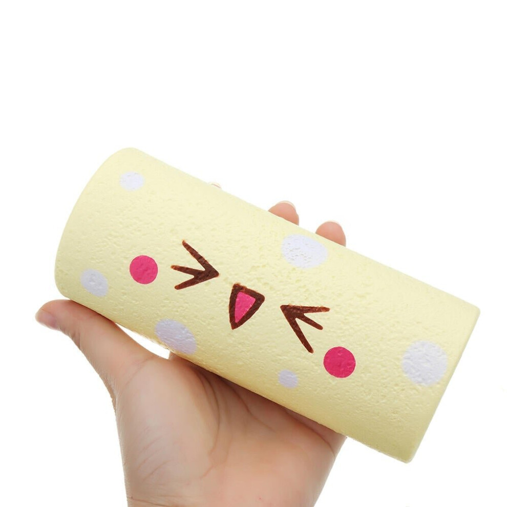 () SquishyFun Squishy Egg Swiss Roll Toy 14.5*6*5CM Slow Rising With Packaging Collection Gift Soft Toy