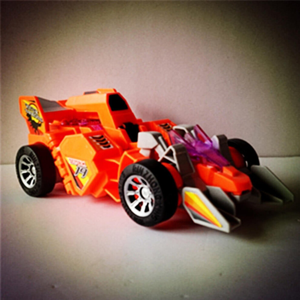 () Electric Transforming T-Rex Dinosaur LED Car with Light Sound Diecast Model Toy-image-OPC-P922KGY-NEW