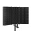 Foldable Microphone Acoustic Isolation Shield Studio Foams Panel for Recording Live Broadcast 3