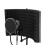 Foldable Adjustable Portable Sound Absorbing Shield Vocal Recording Panel Soundproof Foam 2