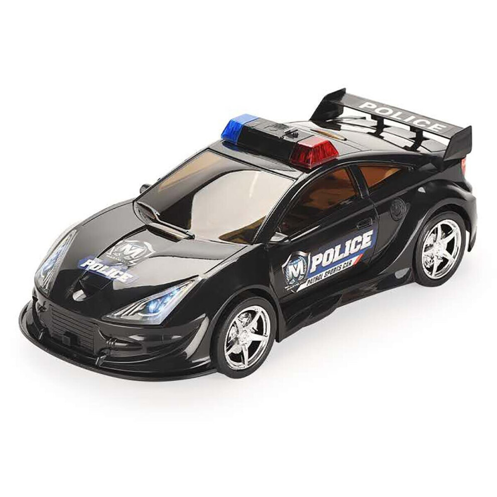 () Simulation Police Car Diecast Vehicle Model Toy with Sirnes Sound and Light with 6 Cars and Game Map for Kids Birthday Holidays Gift