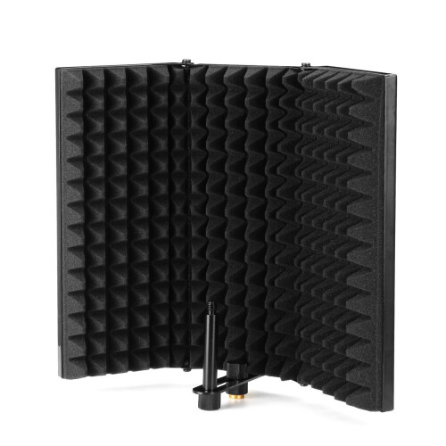Studio Microphone Isolation Shield Recording Foam Panel 1