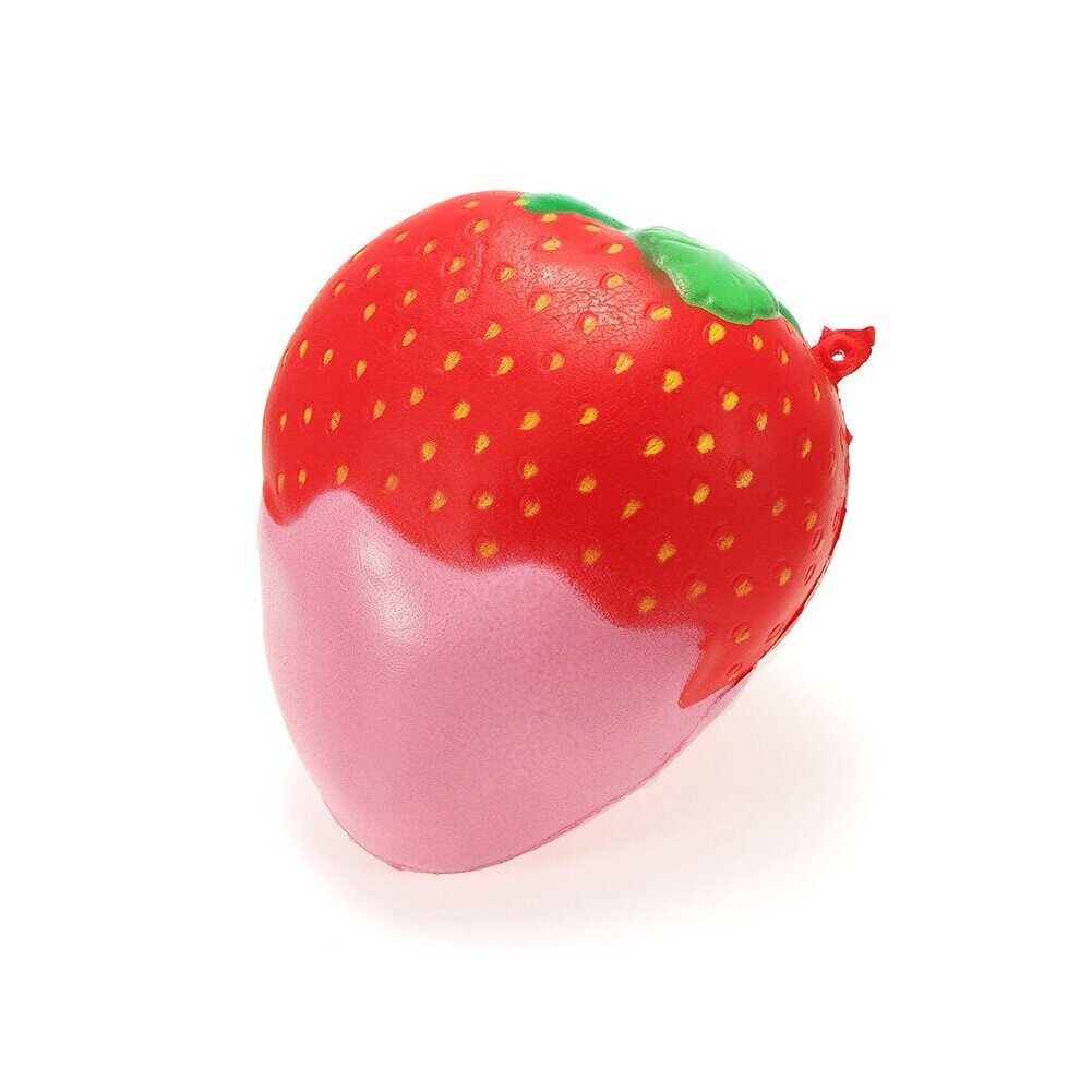 () Squishy Rainbow Jam Chocolate Strawberry Jumbo 10cm Soft Slow Rising Fruit Collection Gift Decor Toy