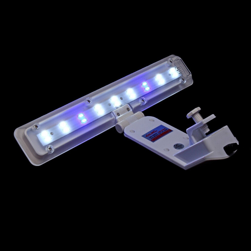 (7000 W) Mini Aquarium LED Light Adjustable Fish Tank Water Grow Lighting with Clamp