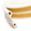 (White) Weather Draught Self Adhesive P Type Foam Seal Strip Rubber 5M 8