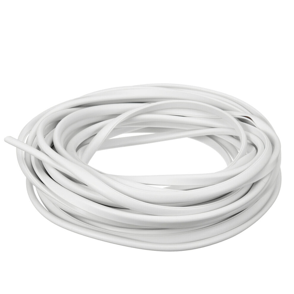(White) 10M Automobile Anti-Collision Strip Door Side Sealing Rubber White 3654659427984