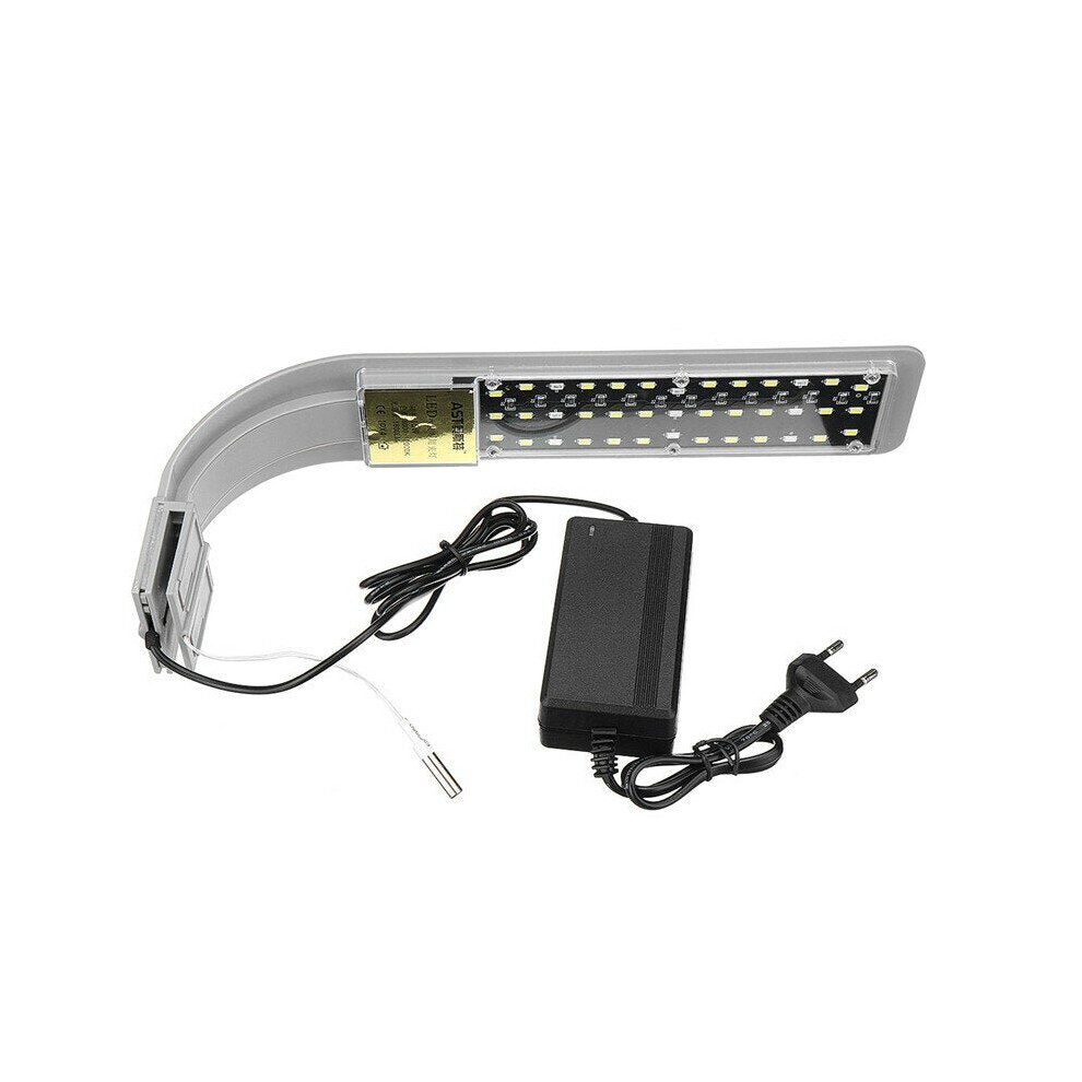 (Deluxe) 15W LED Aquarium Light Fish Clip-on Lighting Touch Control Tank Grow LED Planting Lamp