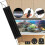(US Plug) LED Aquarium Fish Tank Light Aquarium Light E*tendable Brackets 3