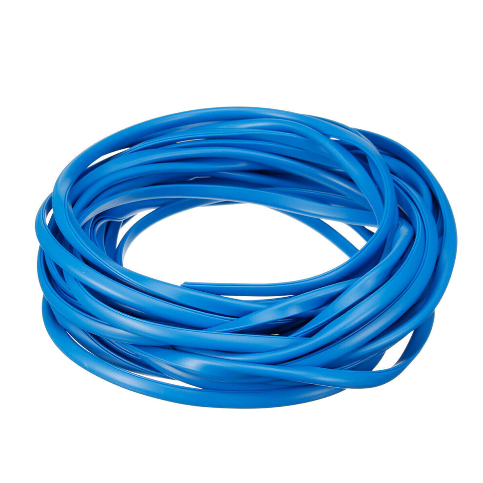 (Blue) 10M Automobile Anti-Collision Strip Door Side Sealing Rubber Blue 3654659422972