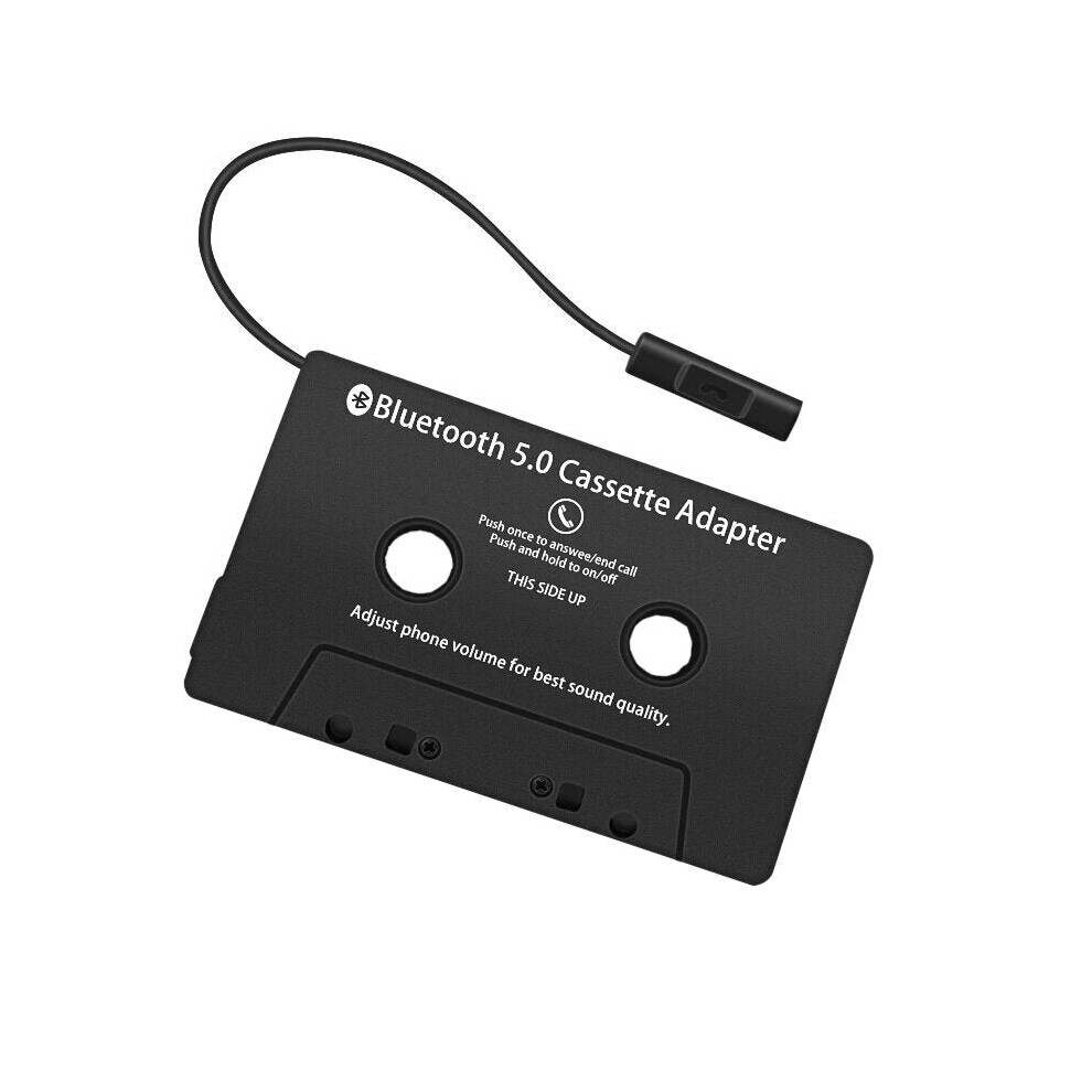 Universal Cassette Bluetooth 5.0 Adapter Converter Car Tape Audio Cassette For Aux Stereo Music Adapter Cassette With Microphone 6112212049129