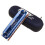 (D) 10 Hole Blues Harmonica Tone C Blue Color For Beginner 1