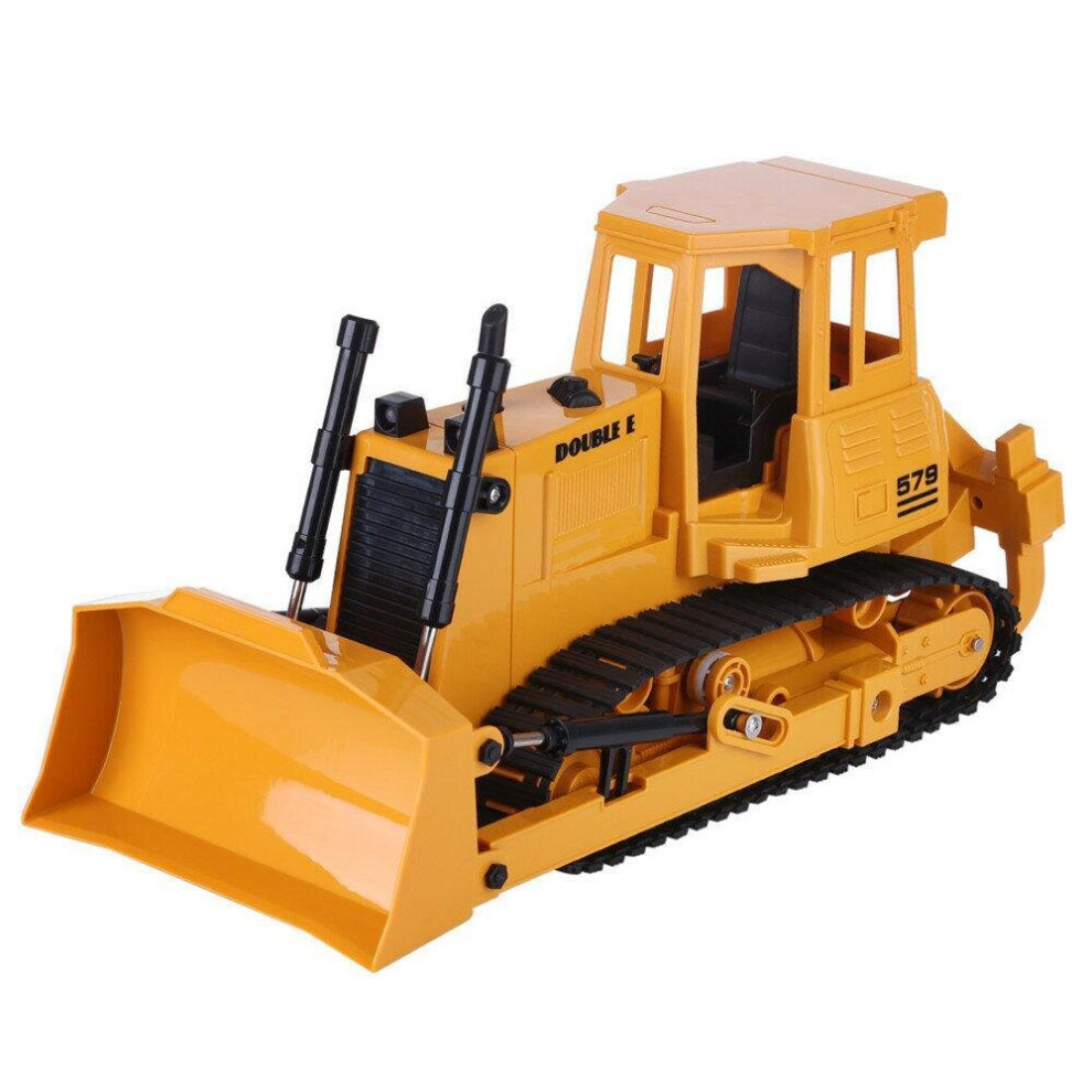 2.4G 9CH RC Loader Tractor Truck Bulldozer Light Sound Engineering Vehicles Models Toys for Kids Children