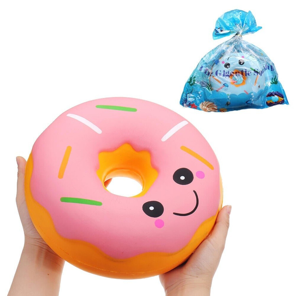 () Huge Donut Squishy Jumbo 25*25*10CM Soft Slow Rising With Packaging Collection Gift Decor Giant Toy