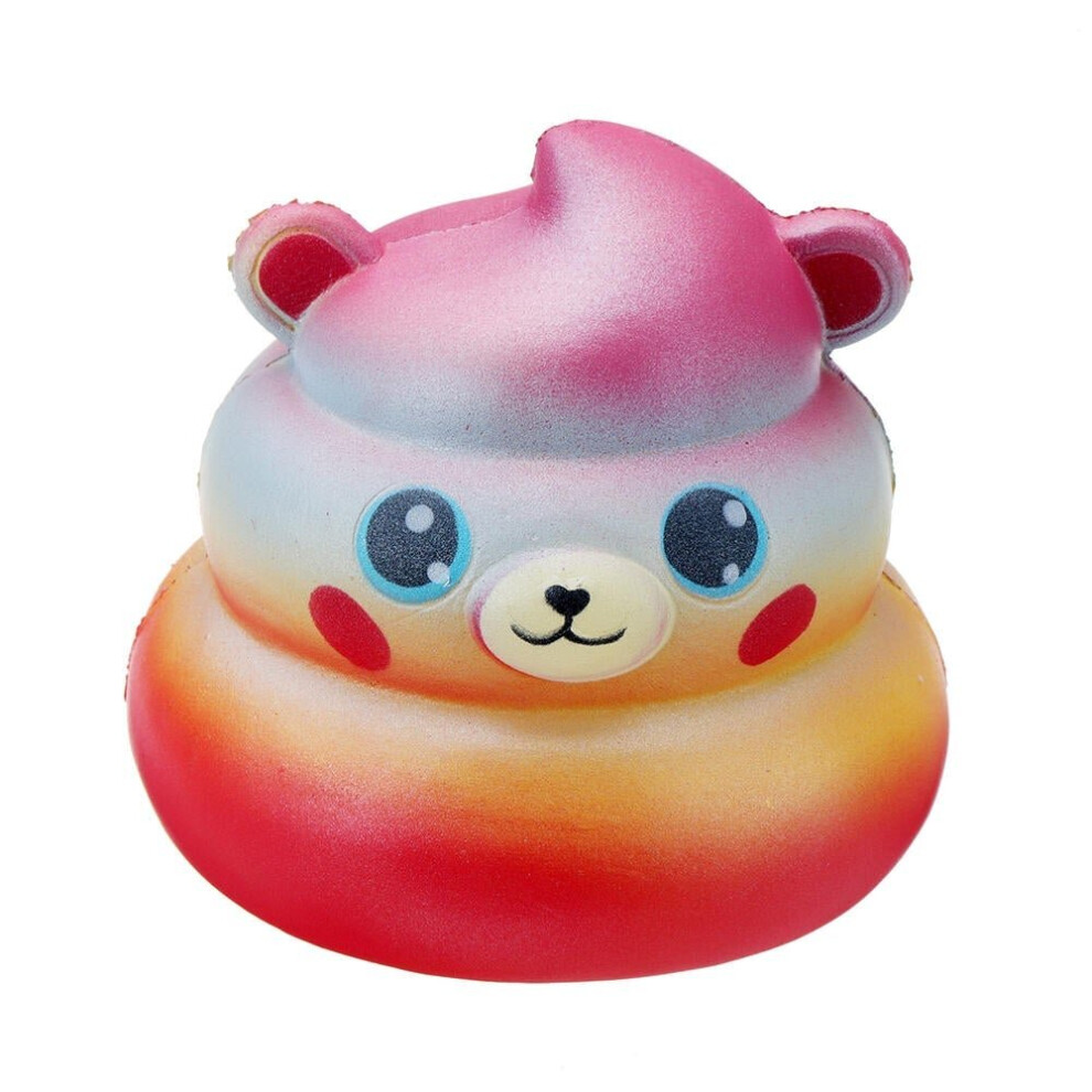 () Galaxy Poo Squishy 10*10*9 CM Licensed Slow Rising With Packaging Collection Gift Soft Toy