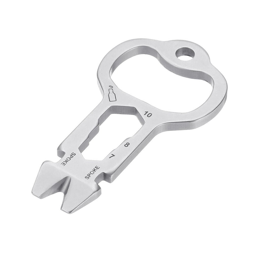 Multi-tool Key Ring Opener Nail Puller Survival Camping Gadget