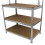 Monster Racking 2 Silver Racking Units 5 Tier & Workbench Garage Storage Warehouse Shelving 6