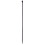 Triple Arch Finial Fence Post Black 116 cm 1